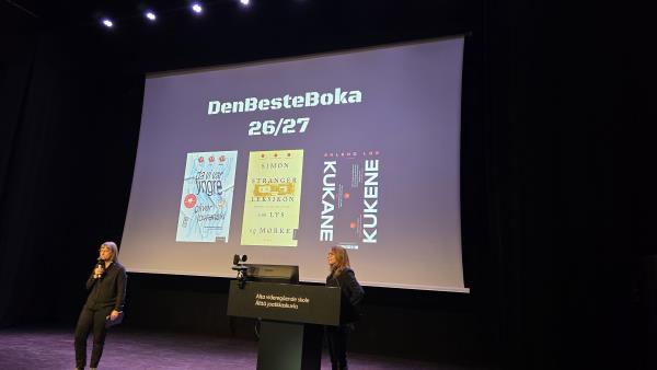 Lenke til artikkel: Kick-off for leseprosjekt “DenBesteBoka”2026/2027 